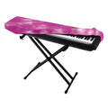 Pink Tie Dye Print Piano Keyboard Cover
