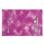 Pink Tie Dye Print Placemat
