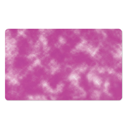 Pink Tie Dye Print Polyester Doormat