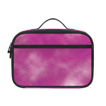 Pink Tie Dye Print Portable Lunch Bag