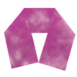 Pink Tie Dye Print Scarf