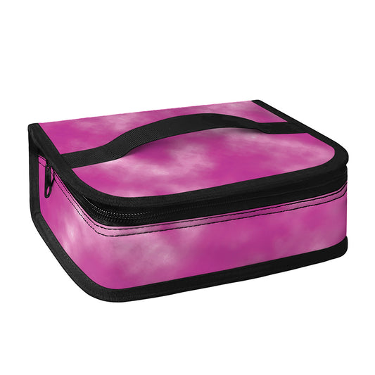 Pink Tie Dye Print Small Lunch Bag