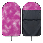 Pink Tie Dye Print Waterproof Car Seat Cover