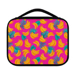 Pink Tropical Banana Pattern Print Classic Bible Case