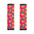 Pink Tropical Banana Pattern Print Handle Covers