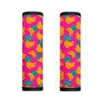 Pink Tropical Banana Pattern Print Handle Covers