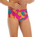 Pink Tropical Banana Pattern Print Men's Briefs