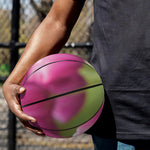 Pink Tulip Print Basketball