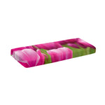 Pink Tulip Print Piano Keyboard Cover