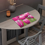 Pink Tulip Print Placemat