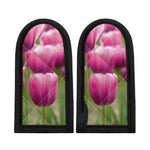 Pink Tulip Print Skillet Handle Cover