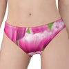 Pink Tulip Print Women's Panties