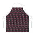 Pink Tyrannosaurus Fossil Pattern Print Adjustable Apron
