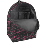 Pink Tyrannosaurus Fossil Pattern Print Backpack