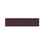 Pink Tyrannosaurus Fossil Pattern Print Bed Runner