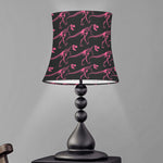 Pink Tyrannosaurus Fossil Pattern Print Bell Lamp Shade