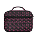 Pink Tyrannosaurus Fossil Pattern Print Briefcase Bible Bag