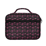 Pink Tyrannosaurus Fossil Pattern Print Briefcase Bible Bag