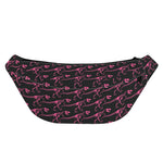 Pink Tyrannosaurus Fossil Pattern Print Fanny Pack