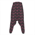 Pink Tyrannosaurus Fossil Pattern Print Hammer Pants