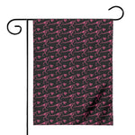 Pink Tyrannosaurus Fossil Pattern Print House Flag