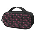 Pink Tyrannosaurus Fossil Pattern Print Portable Cooler Travel Case