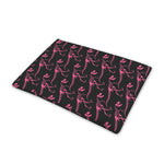 Pink Tyrannosaurus Fossil Pattern Print Pet Cooling Mat Cover