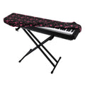Pink Tyrannosaurus Fossil Pattern Print Piano Keyboard Cover