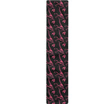 Pink Tyrannosaurus Fossil Pattern Print Table Runner