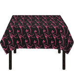 Pink Tyrannosaurus Fossil Pattern Print Tablecloth