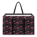 Pink Tyrannosaurus Fossil Pattern Print Utility Tote Bag