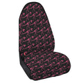 Pink Tyrannosaurus Fossil Pattern Print Waterproof Car Seat Cover
