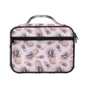 Pink Vintage Pineapple Pattern Print Briefcase Bible Bag
