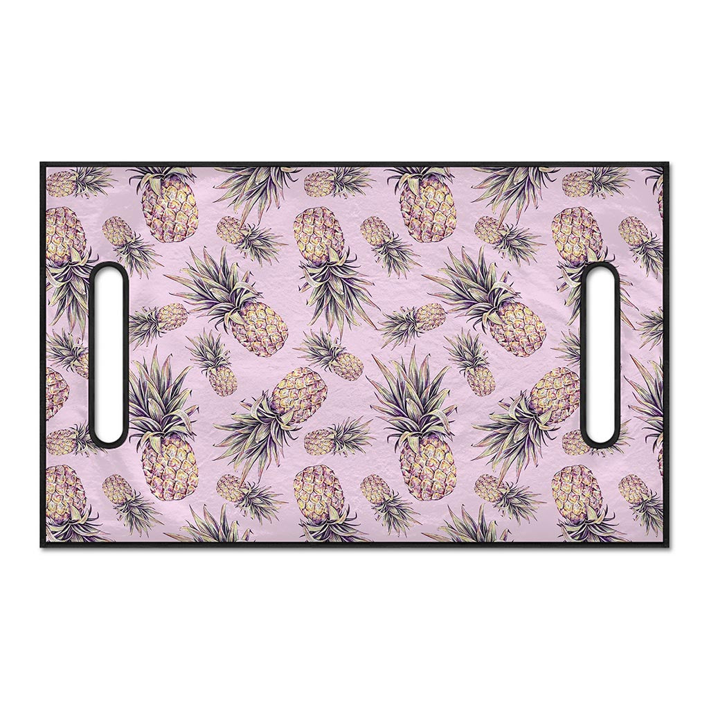 Pink Vintage Pineapple Pattern Print Golf Cart Seat Cover
