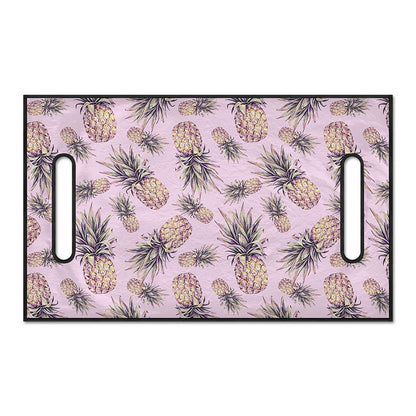 Pink Vintage Pineapple Pattern Print Golf Cart Seat Cover