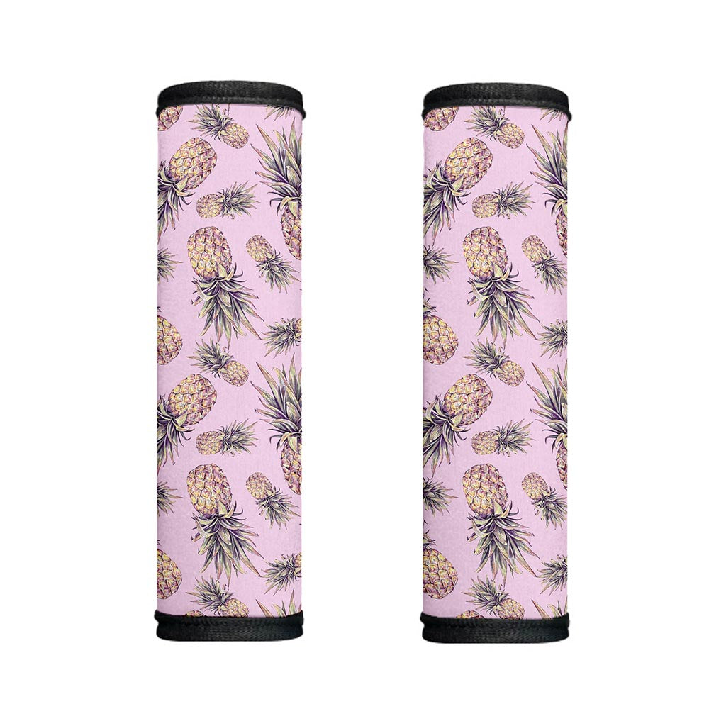 Pink Vintage Pineapple Pattern Print Handle Covers