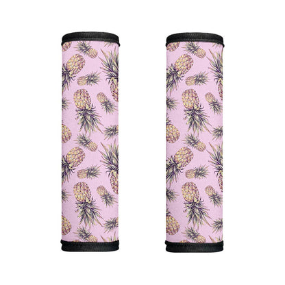 Pink Vintage Pineapple Pattern Print Handle Covers