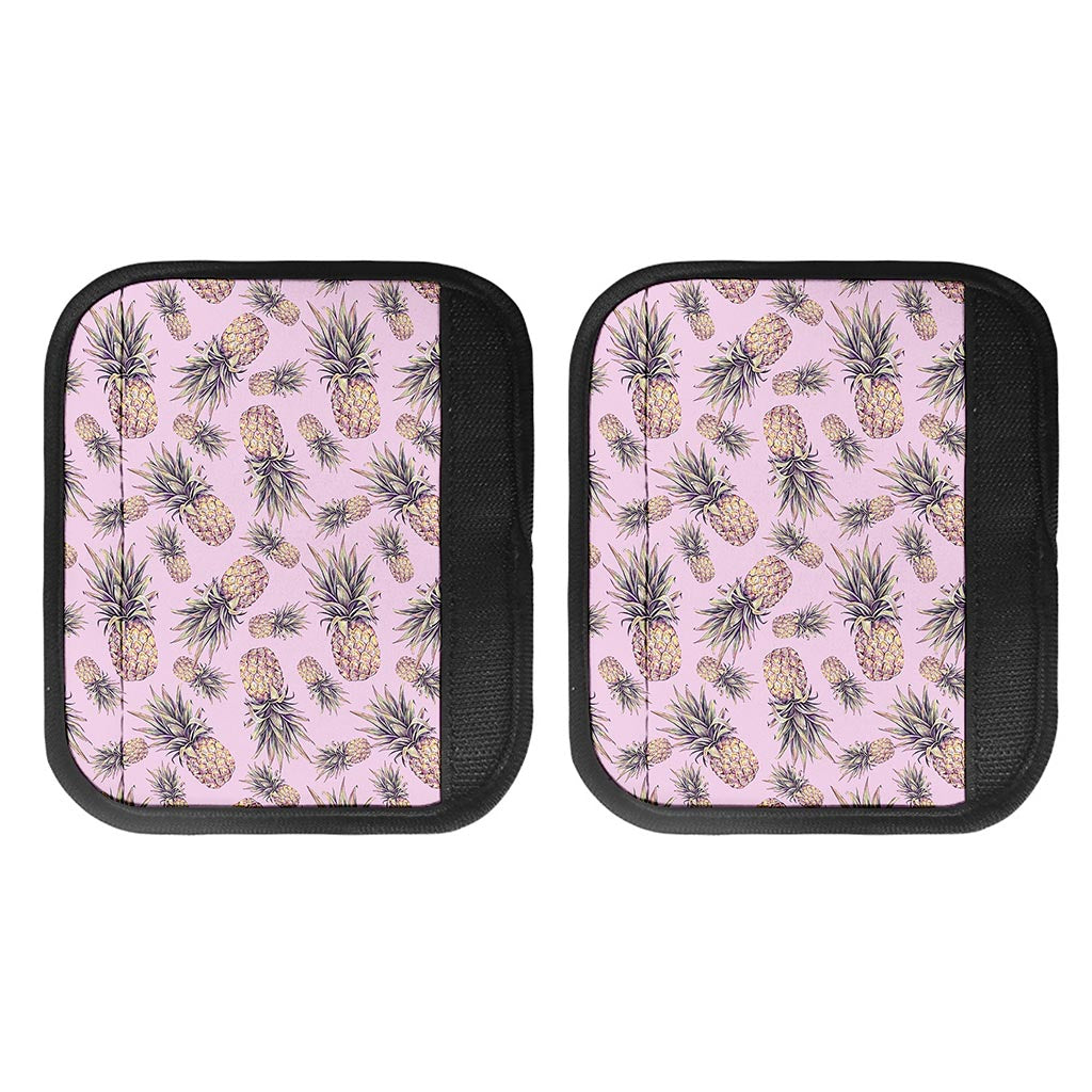 Pink Vintage Pineapple Pattern Print Handle Covers