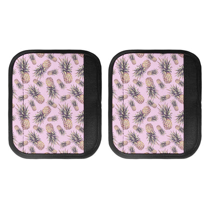 Pink Vintage Pineapple Pattern Print Handle Covers