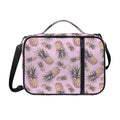 Pink Vintage Pineapple Pattern Print Shoulder Strap Bible Bag