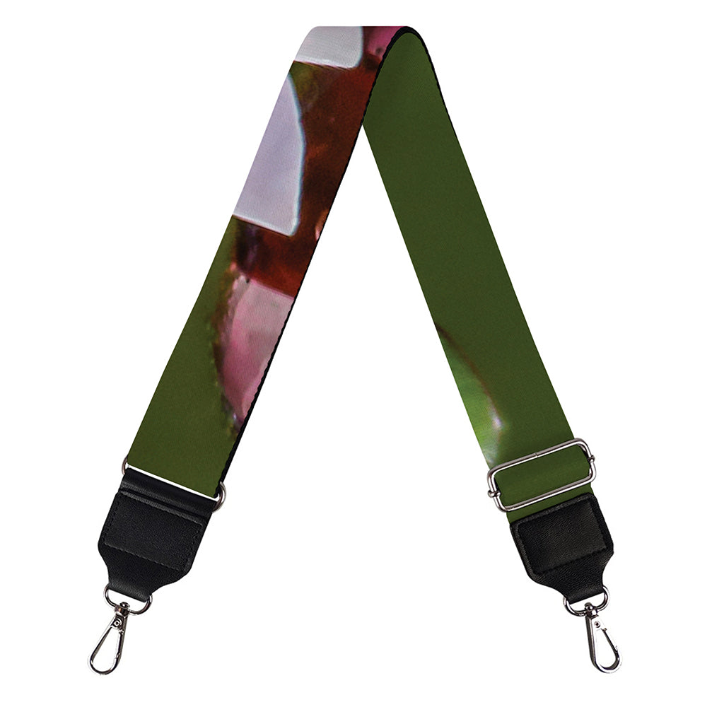 Pink Water Lilies Print Bag Strap