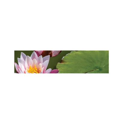 Pink Water Lilies Print Bed Runner