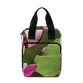 Pink Water Lilies Print Bible Tote Bag