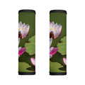 Pink Water Lilies Print Handle Covers