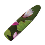Pink Water Lilies Print Ironing Board Cover