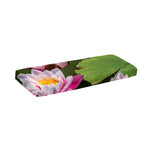 Pink Water Lilies Print Piano Keyboard Cover