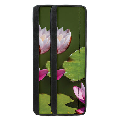 Pink Water Lilies Print Refrigerator Handle Covers