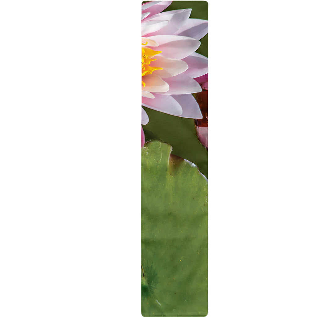 Pink Water Lilies Print Table Runner