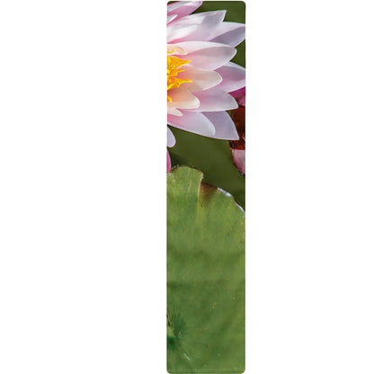 Pink Water Lilies Print Table Runner
