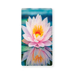 Pink Water Lily Print Baby Crib Sheet